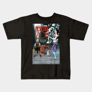 Revenge Of Zoe Movie Poster Kids T-Shirt